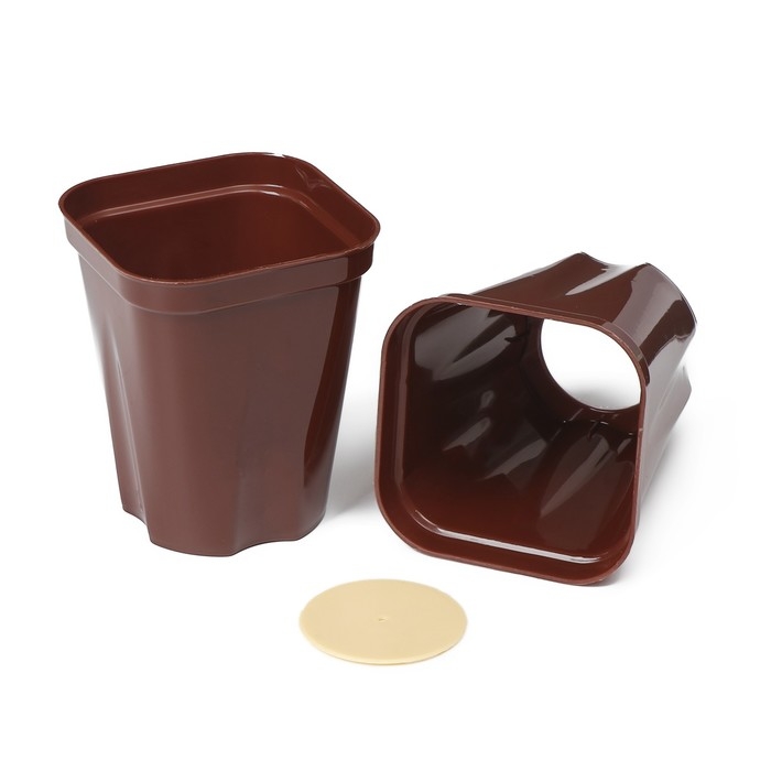 Набор для рассады: стаканы по 250 мл (6 шт.), контейнер 24 × 16 см, МИКС Набор для рассады: стаканы по 250 мл (6 шт.), контейнер 24 × 16 см, МИКС