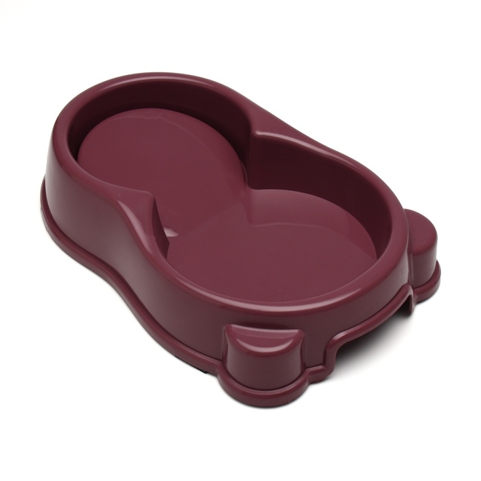 Автокормушка 1,5 л, 27 х 18 х 25 см, бордовая Автокормушка 1,5 л, 27 х 18 х 25 см, бордовая