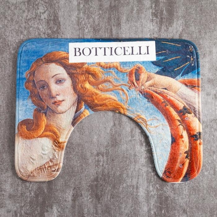 Коврик для ванной Этель Коврик для ванной Этель "Ботичелли",50х40 см, велюр