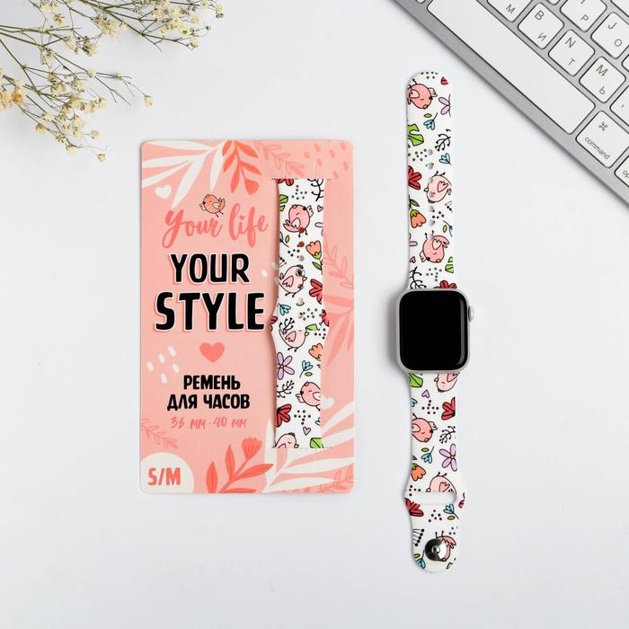 Ремень для часов Your style, р-р 38 - 40 s/m Ремень для часов Your style, р-р 38 - 40 s/m