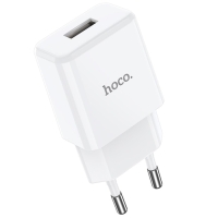 Сетевое зарядное устройство Hoco N9, USB - 2.1 А, белый