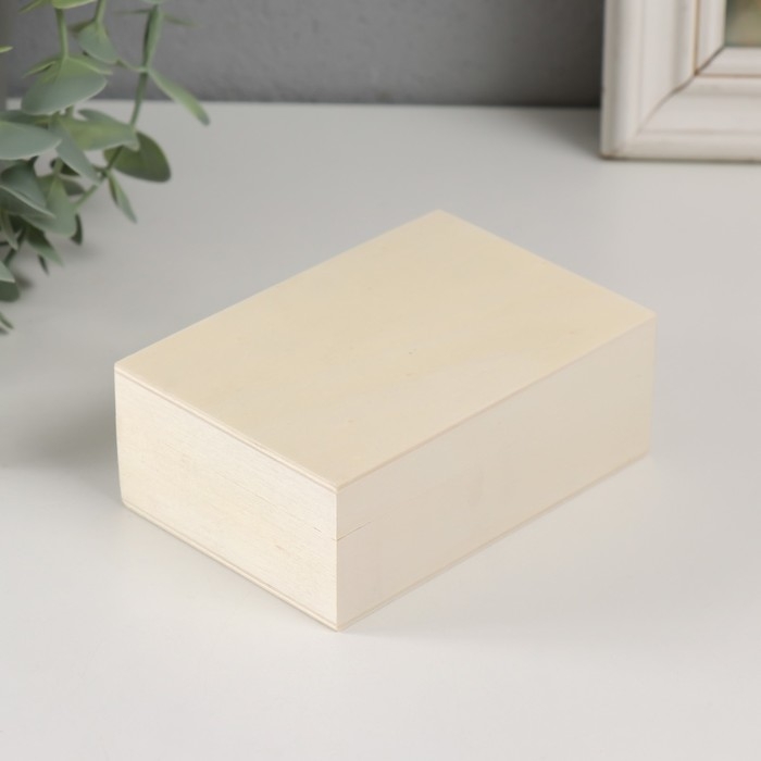 Шкатулка дерево под роспись Шкатулка дерево под роспись "Прямоугольная" без замочка 11х7,5х4 см