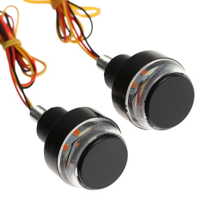 Подсветка на руль, 12 В, провод 25 см, набор 2 шт Подсветка на руль, 12 В, провод 25 см, набор 2 шт