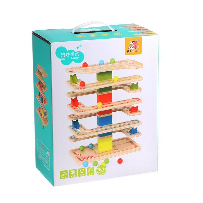 Детская развивающая игра «Скати шарики» 24 × 14 × 31 см Детская развивающая игра «Скати шарики» 24 × 14 × 31 см