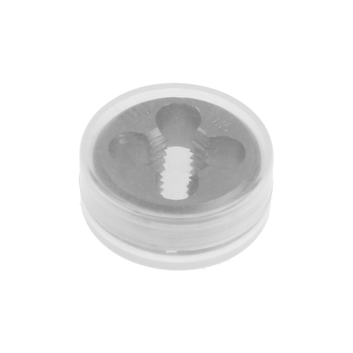 Плашка метрическая ТУНДРА, М10 х 1.5 мм Плашка метрическая ТУНДРА, М10 х 1.5 мм