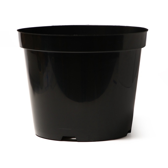 Горшок для рассады, 15 л, d = 31 см, h = 26 см, чёрный, Greengo Горшок для рассады, 15 л, d = 31 см, h = 26 см, чёрный, Greengo