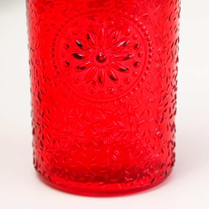 Ночник Ночник "Деллос" LED от батареек красный 7х7х17,5 см RISALUX