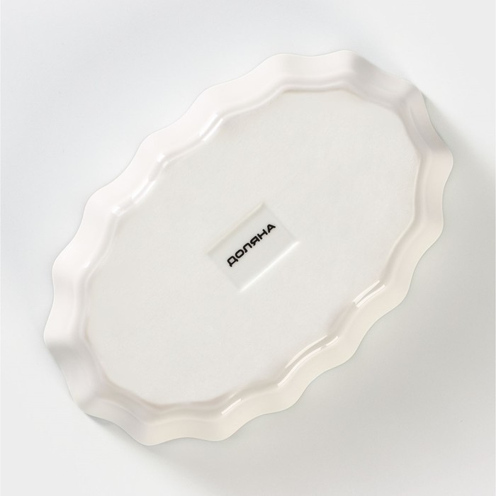 Форма для запекания фарфоровая Доляна «Зелёный сад», 19,5×12,5×3,5 см Форма для запекания фарфоровая Доляна «Зелёный сад», 19,5×12,5×3,5 см