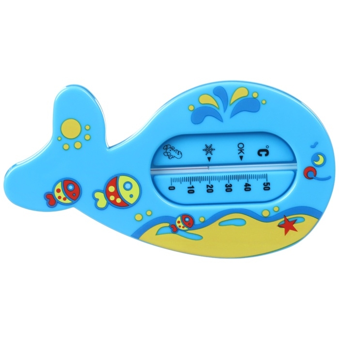 Термометр для ванны «Кит», цвета МИКС Термометр для ванны «Кит», цвета МИКС