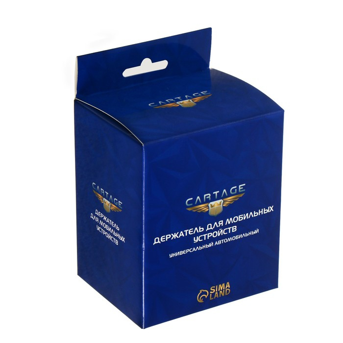 Держатель телефона Cartage в слот CD захват 6-9 см Держатель телефона Cartage в слот CD захват 6-9 см