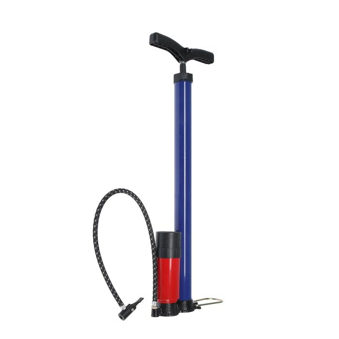 Насос ручной Nova Bright, с дополнительным цилиндром и манометром Насос ручной Nova Bright, с дополнительным цилиндром и манометром