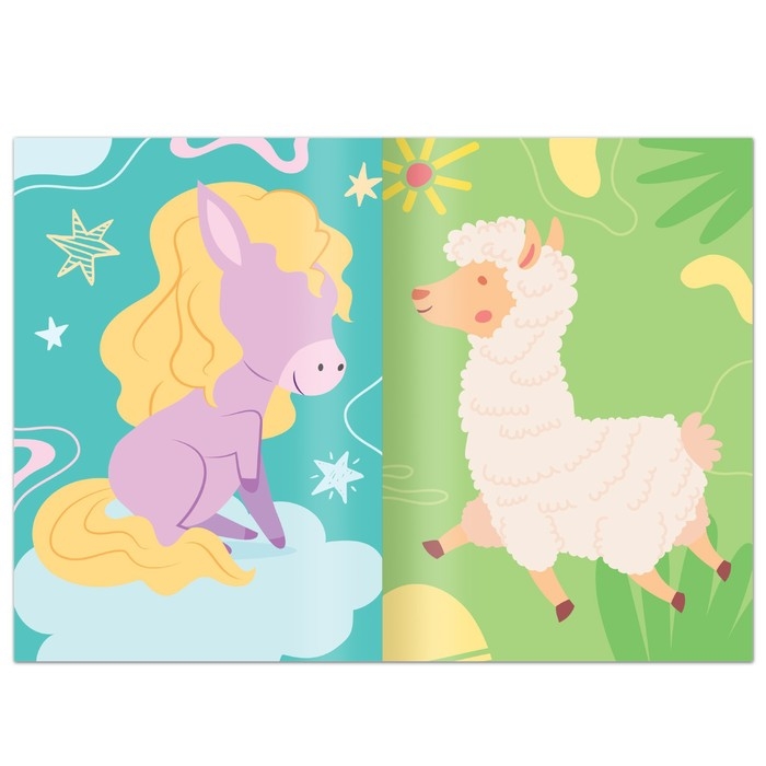 Книга с наклейками «Поняшки и милашки. Создай свою милашку», 12 стр., 68 наклеек Книга с наклейками «Поняшки и милашки. Создай свою милашку», 12 стр., 68 наклеек