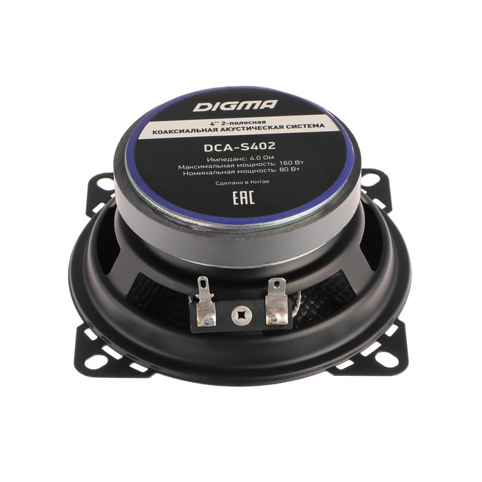 Акустическая система Digma DCA-S402, 10 см, 160 Вт, набор 2 шт Акустическая система Digma DCA-S402, 10 см, 160 Вт, набор 2 шт
