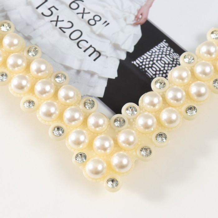 Фоторамка 1183 15х20 см Фоторамка 1183 15х20 см "Жемчуг" пластик, цв. белый