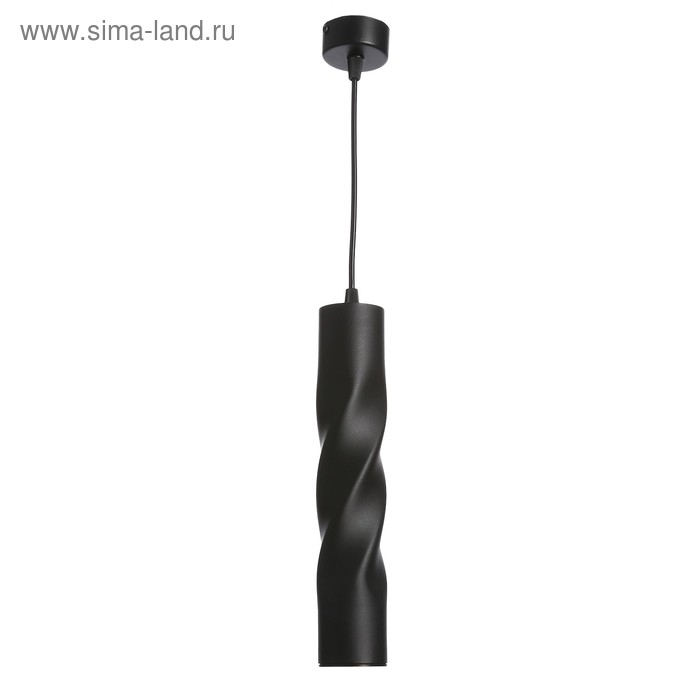 Светильник "Астелл" 1х40Вт GU10 черный 5,5х5,5х130см.