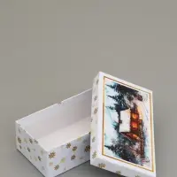Набор подарочных новогодних коробок 10 в 1 &laquo;Новогодние мечты&raquo;, 30&times;19&times;11.5 - 12&times;6.5&times;4 см