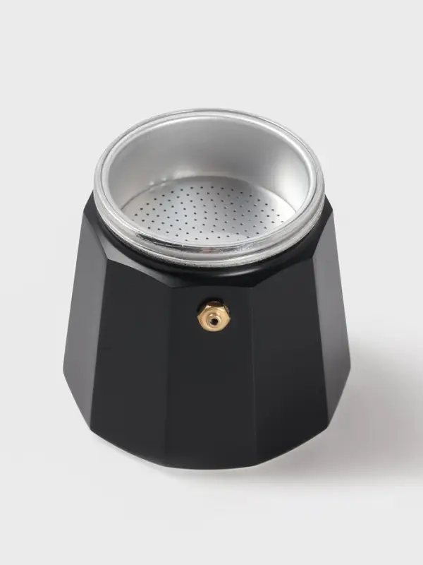 Кофеварка гейзерная Доляна Alum black, на 6 чашек, 300 мл, алюминий, чёрная