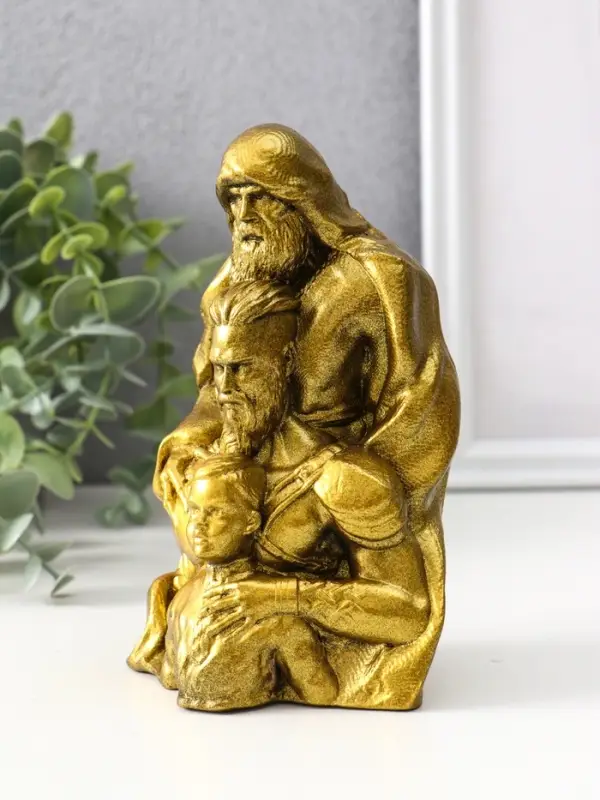 Фигура «Опора рода», 15.5×9.5×8 см, золото