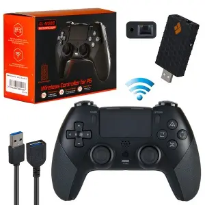 Джойстик PS4 (PS5) беспроводной 2.4G черный