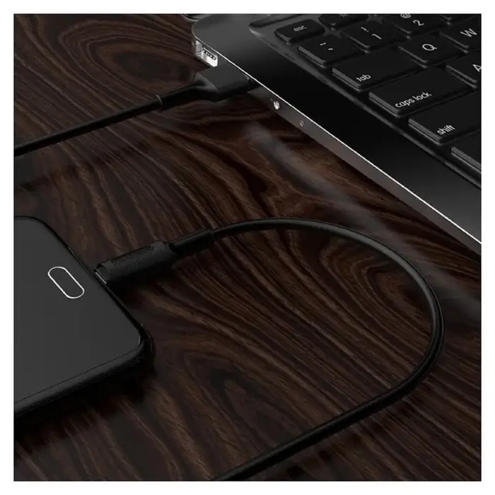 Кабель Borofone BX1, microUSB - USB, 2.4 А, 1 м, PVC оплётка, чёрный