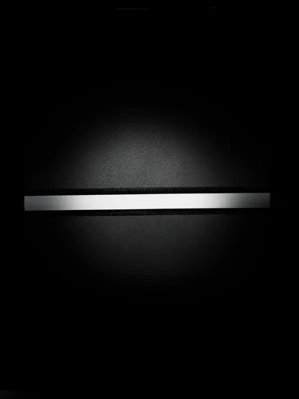 Светоотражающая лента стропа, 20 мм, 5 &plusmn; 1 м, цвет чёрный