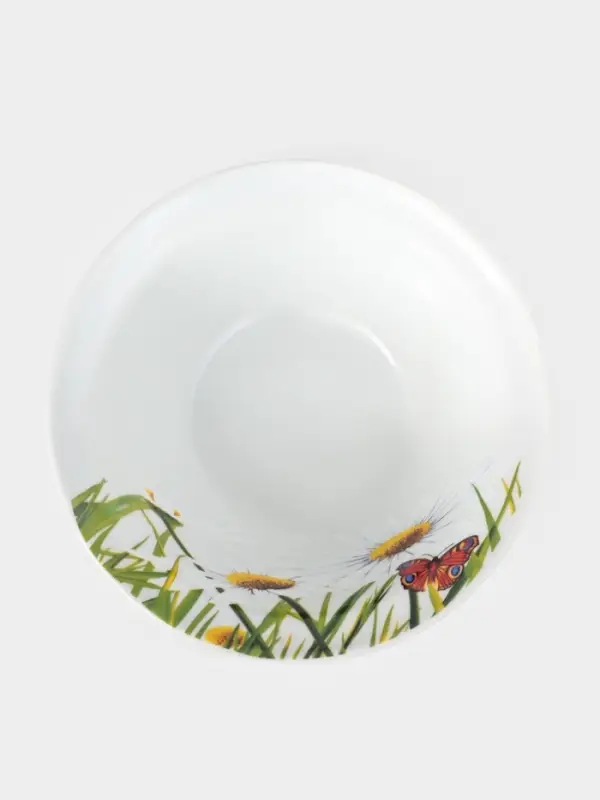 Тарелка глубокая Добрушский завод &laquo;Ромашка&raquo;, 550 мл, фарфор, белая