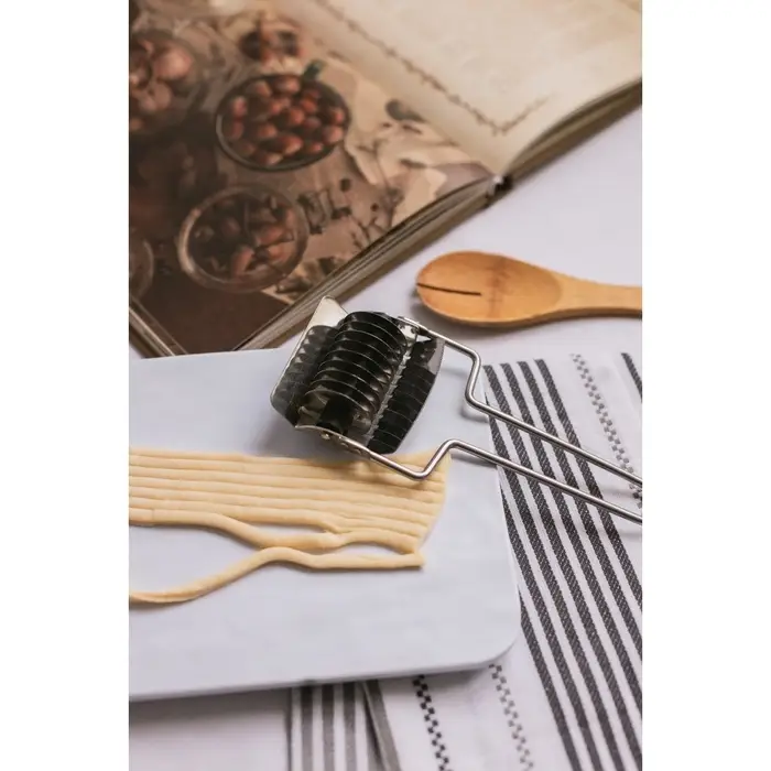 Нож для нарезания домашней лапши KONFINETTA &laquo;Профи&raquo;, 5 мм, 17.5&times;7.5&times;3 см, нержавеющая сталь, серебристый