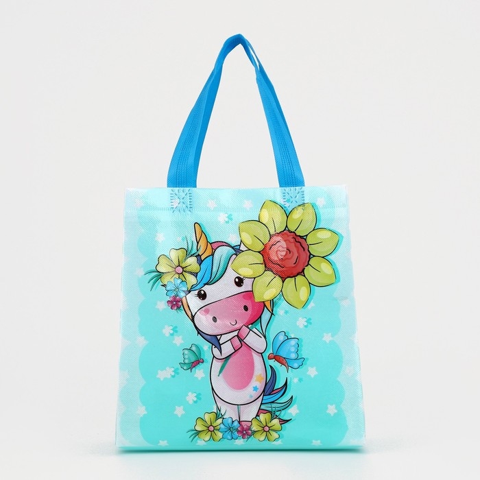 Сумка детская без застежки, цвет голубой Сумка детская без застежки, цвет голубой