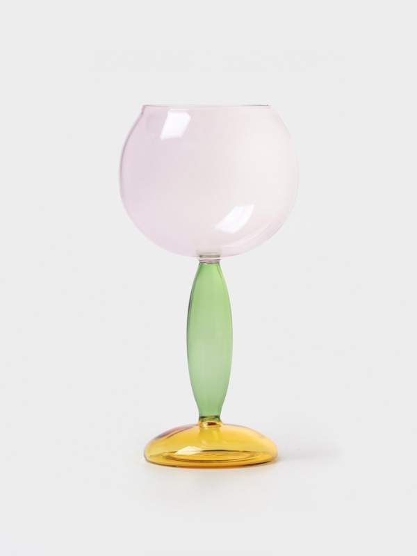 Бокал для вина стеклянный Бокал для вина стеклянный "Балун", 480 мл, 10х20 см