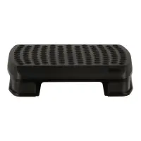 Подставка для ног, Стамм, 34.3&times;10.5&times;44.7 см, рельефная поверхность, черная