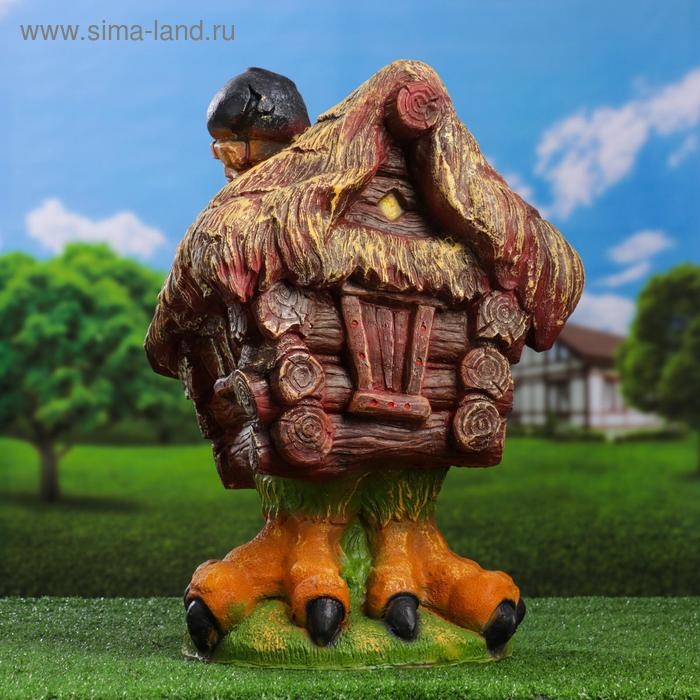 Садовая фигура  Садовая фигура "Избушка" 53х36см