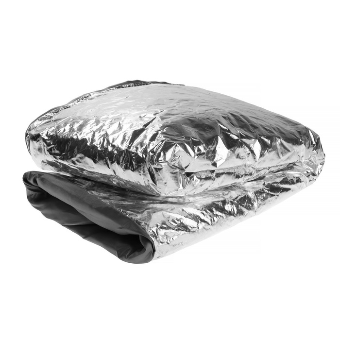 Автоодеяло для двигателя Cartage, 140 х 90 см, фольгированное, чёрное Автоодеяло для двигателя Cartage, 140 х 90 см, фольгированное, чёрное
