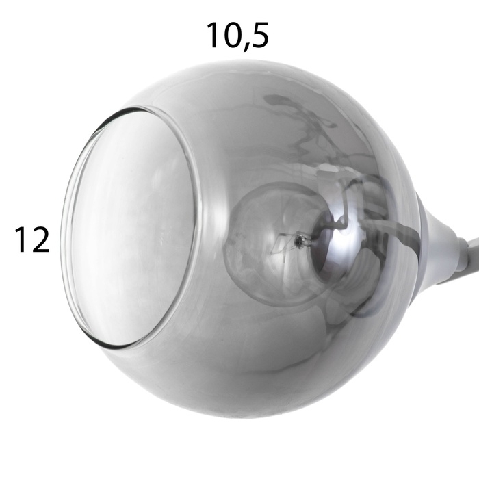 Люстра Люстра "Флоренция" 4х60Вт Е27 Белый 81х33х21см