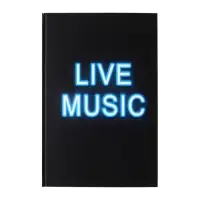 Колледж-тетрадь Calligrata TOP. LIVE MUSIC А4, 80 листов, в клетку, в твёрдой обложке 7БЦ, матовая ламинация, выборочный лак