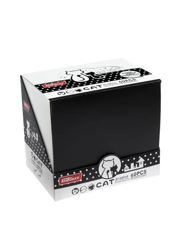 Ручка шариковая &laquo;Кошки&raquo;, автоматическая, синий стержень, узел 0.5 мм, корпус с рисунком, МИКС