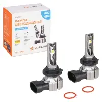 Лампа светодиод. HB3/HB4 STANDARD, 17Вт, 4000Лм (2000Лм x 2), 3000К, 12В, кмпл. 2 шт.