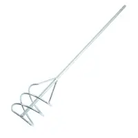 Миксер для песчано-гравийных смесей ТУНДРА, оцинкованный, SDS-plus, 100&times;10&times;600 мм