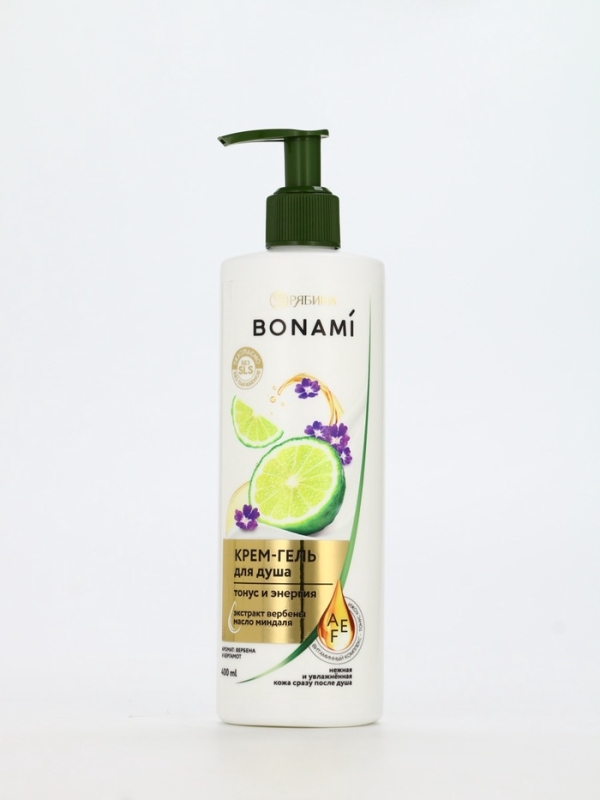 Крем-гель для душа "Вербена и бергамот", 400 мл
