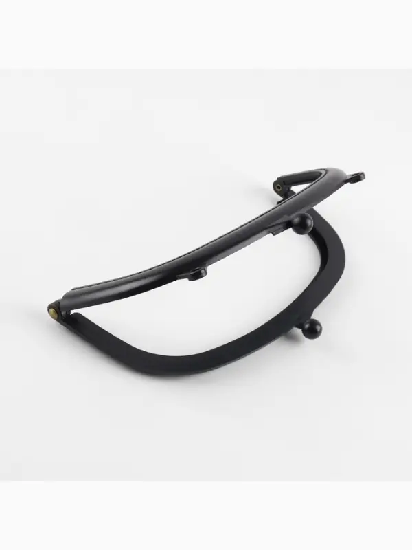 Фермуар пришивной, 21&times;10 см, чёрный