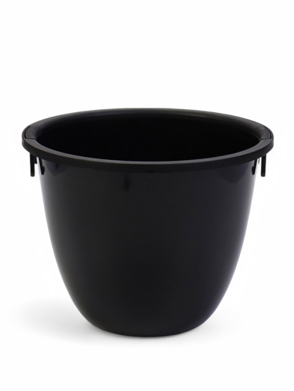 Кашпо "Жемчужина" подвесное 7л, графитовый