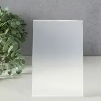 Фоторамка пластик 10х15 см, А6, вертикальная, прозрачная, набор 5 шт