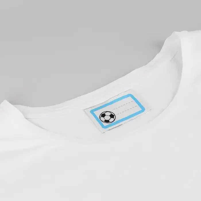 Нашивка «Мяч», 5.5×3.2 см, 10 шт., голубая