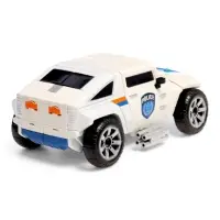 Робот &laquo;Полицейский внедорожник&raquo;, с металлическими элементами, трансформируется