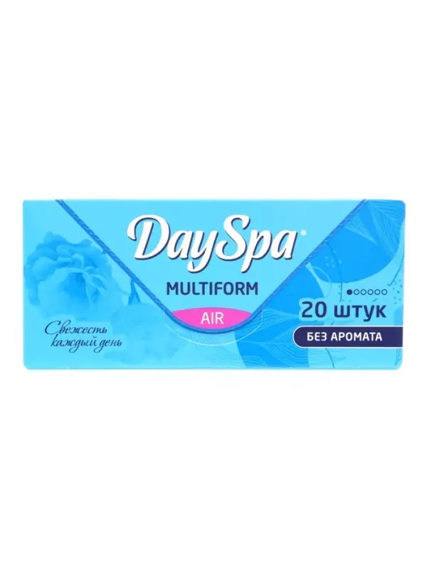 Прокладки ежедневные Day Spa, мультиформ Air, без запаха, нормал, 20 шт.