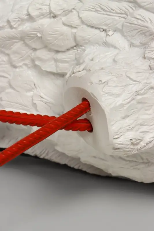 Садовая фигура из полистоуна &laquo;Аист&raquo;, 75&times;51&times;17 см