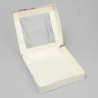 Кондитерская упаковка, коробка с ламинацией &laquo;Цветы&raquo;, 20&times;20&times;4 см