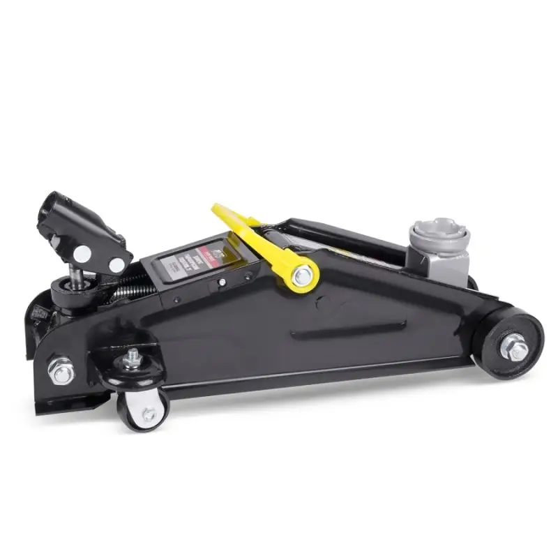 Домкрат подкатной AVS FJ-2000AL (поворотная ручка 360 градусов), 2т, 135-340мм. в кейсе