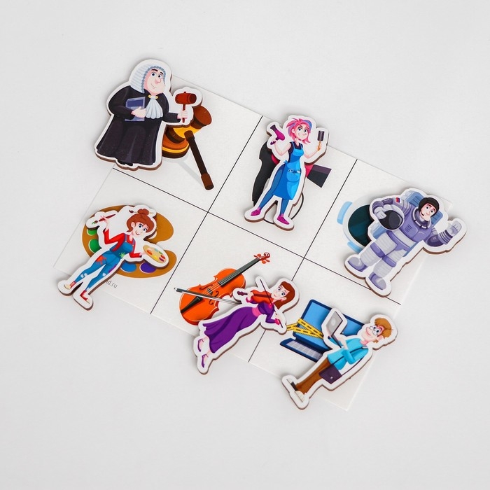 Умное лото. Изучаем профессии, 24 фишки Умное лото. Изучаем профессии, 24 фишки