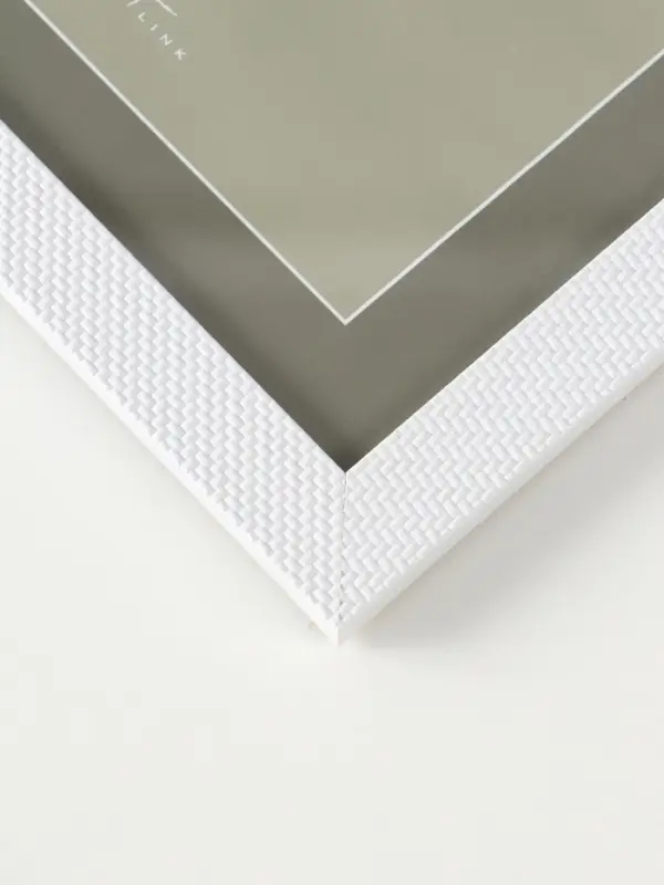 Фоторамка для фото 20х20 см, пластик Lucy, белый