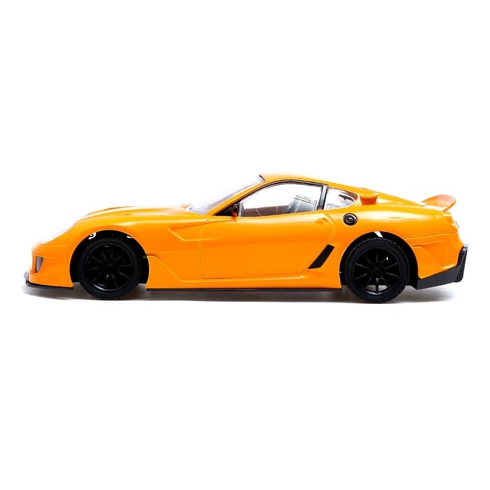 Машина радиоуправляемая «Спорткар», 1:16, работает от батареек, цвет жёлтый Машина радиоуправляемая «Спорткар», 1:16, работает от батареек, цвет жёлтый